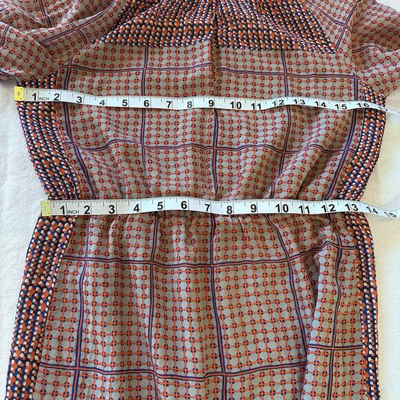 Madewell 100% silk tunic‎ dress sz 2 - Picture 4 of 7